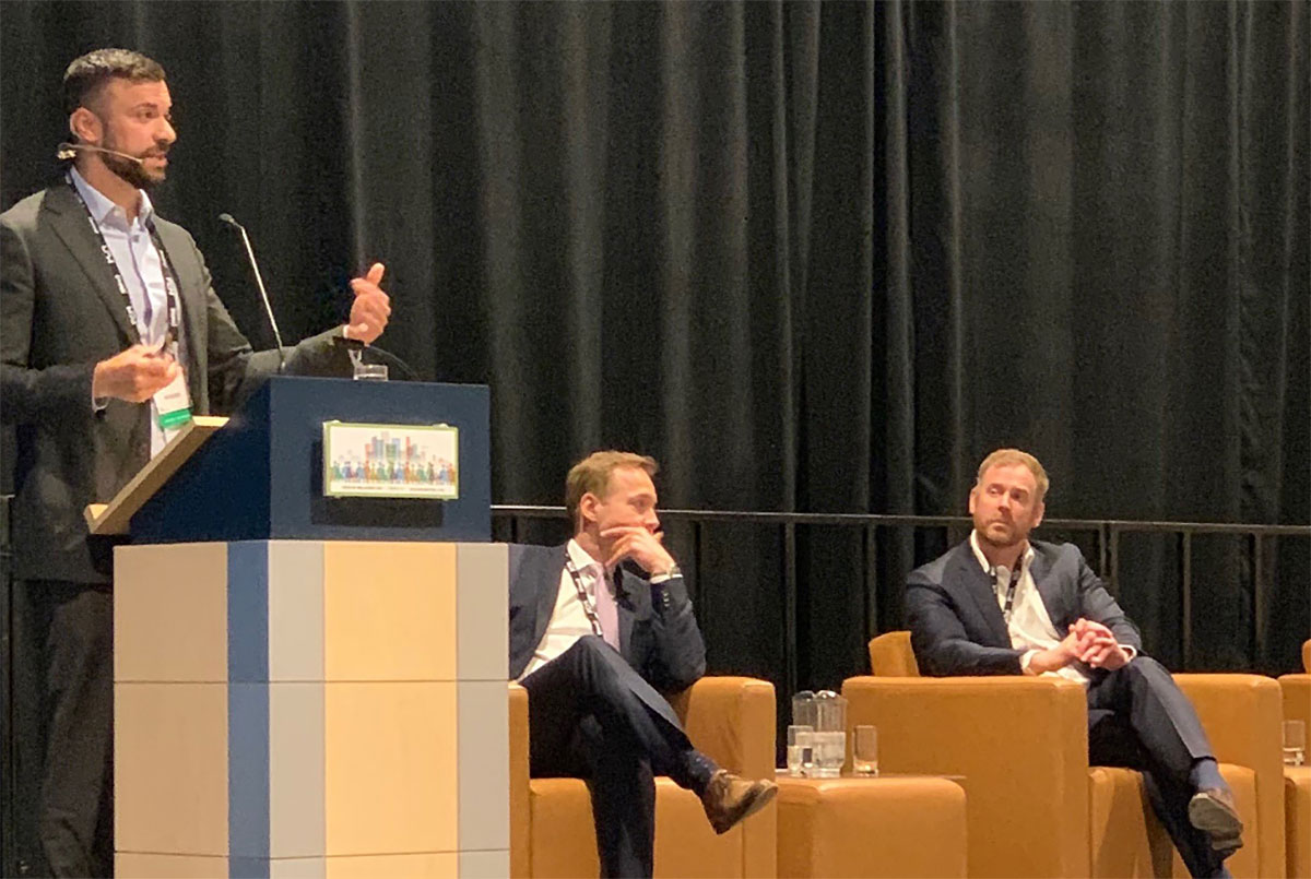 Ryan speaking at Federation of Canadian Municipalities Conference, Cement Association of Canada session on greening government procurement